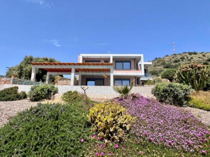 Kato Pine MIT VIDEO! Kreta, Kato Pine: Luxuriöse Villa mit Meerblick und zusätzlichem Grundstück für 2 Villen zu verkaufen Haus kaufen